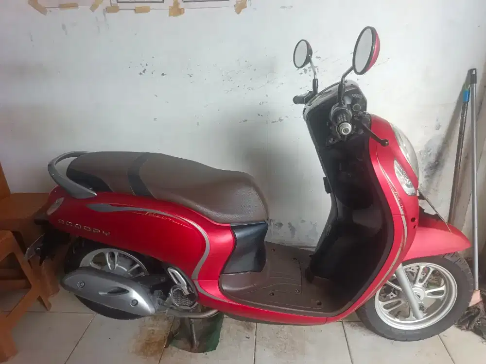 Jual beli scoopy remot th 2022 samping kompelik Andika hairi motor bjm