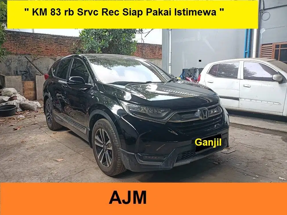 Hnd CRV 1.5 Turbo Prestige Km 83 rb Srvc Rec 2019 AT Siap Pakai