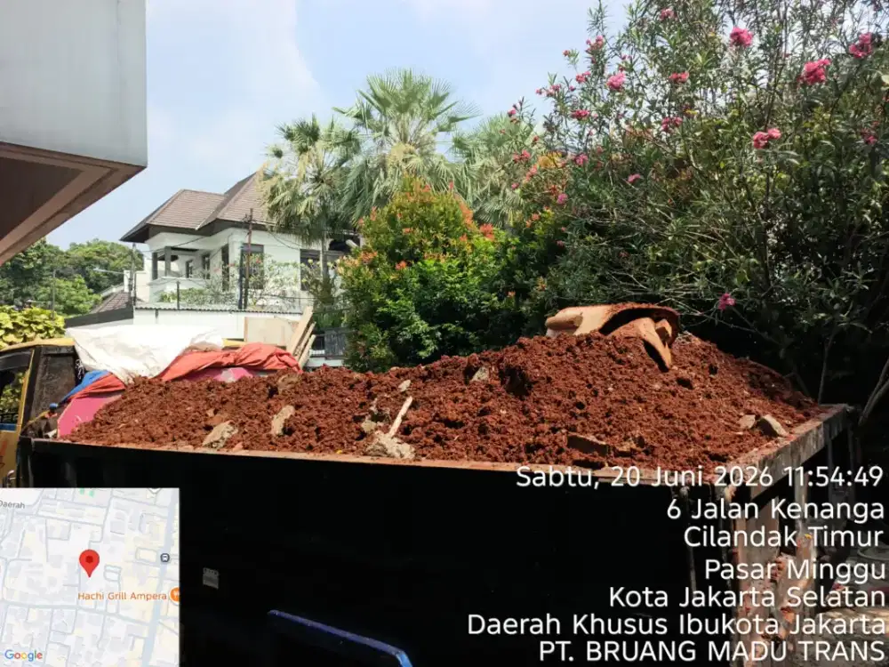 Jasa buang puing dan angkutan sampah proyek dan furniture
