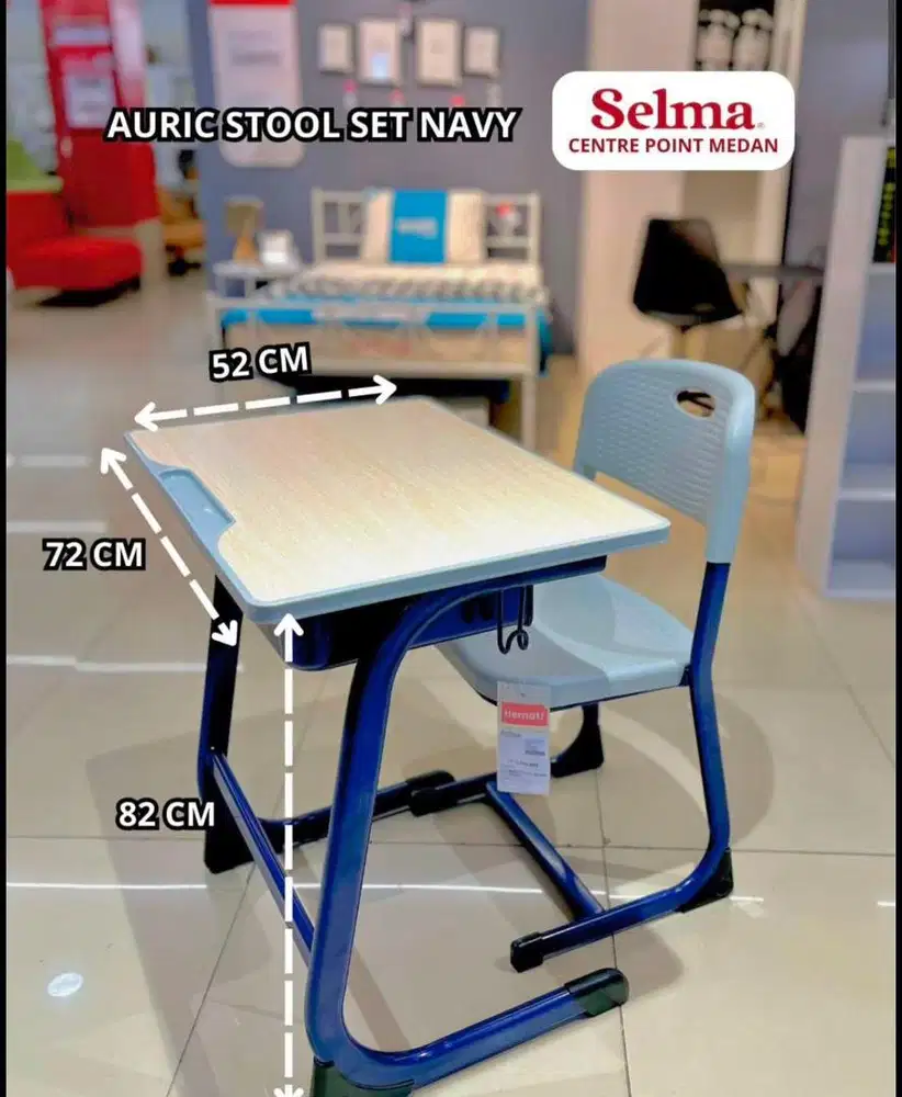 MEJA BELAJAR SEKOLAH AURIC