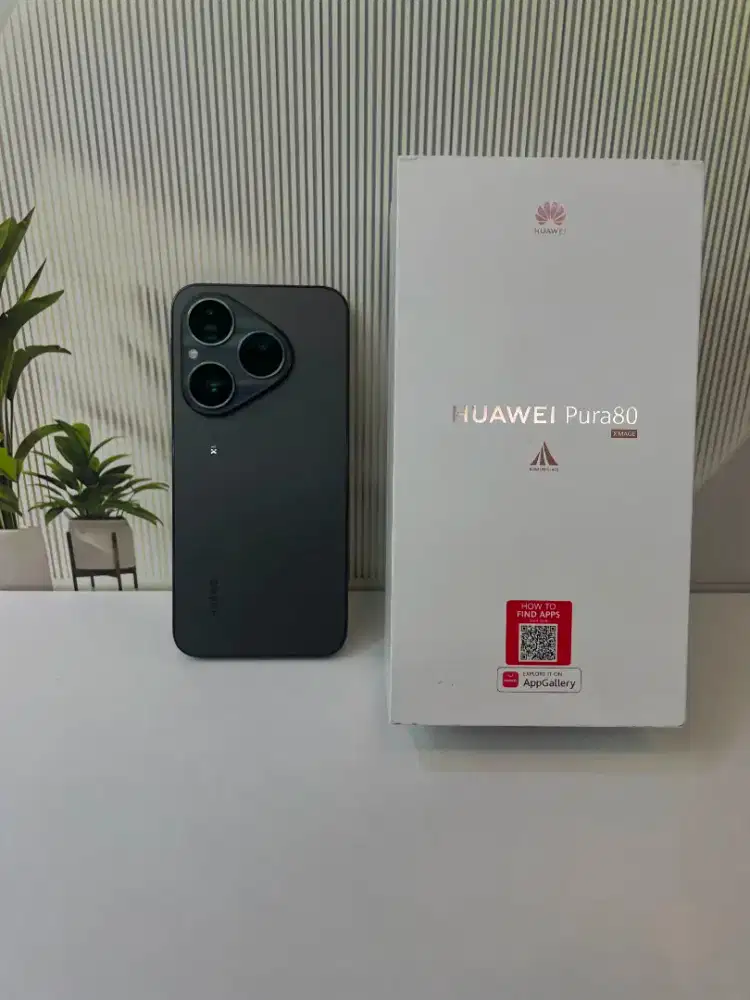 Huawei pura 80 black 12/256 garansi on