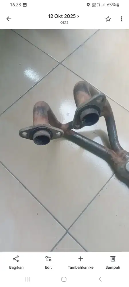 Knalpot motor ninja