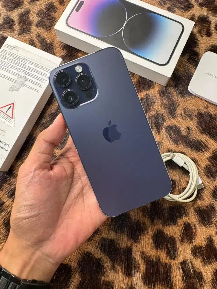 iPhone 14 Pro Max 256GB BH80 Resmi (Deep Purple)
