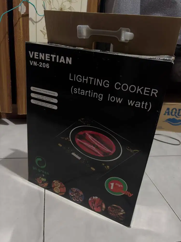 Kompor Listrik Venetian VN-206 Lighting Cooker Low Watt Multifungsi
