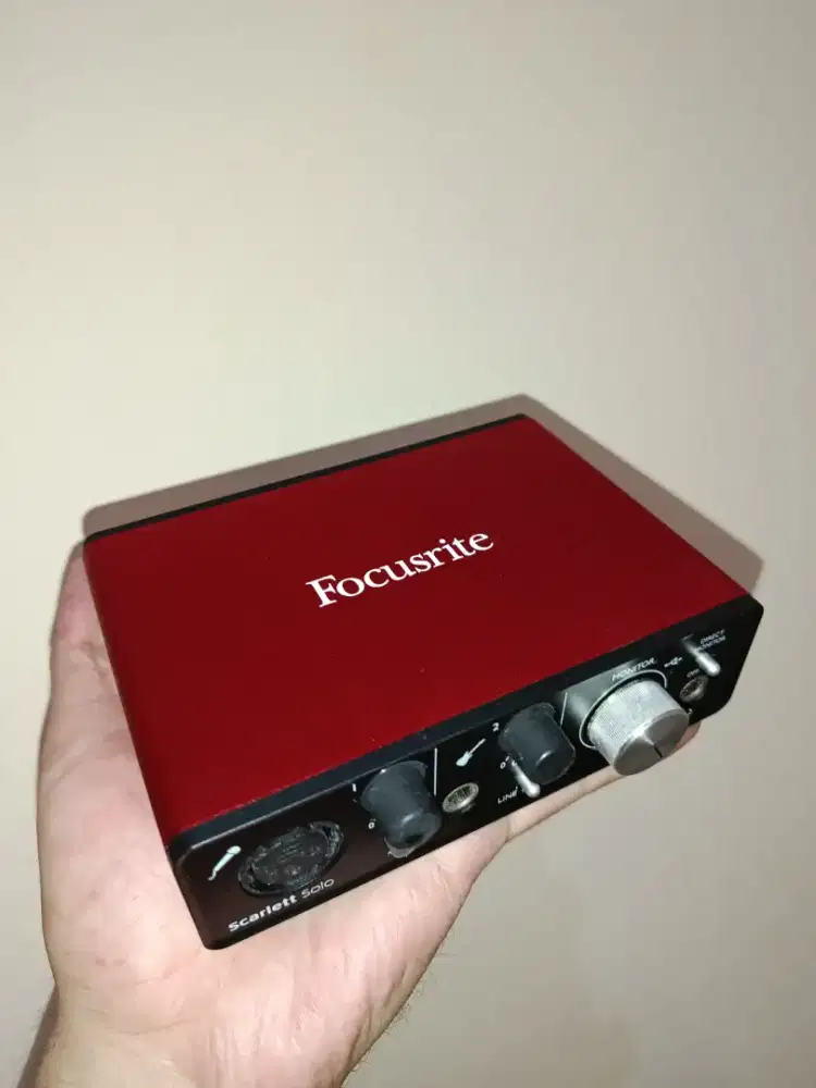 SOUNDCARD FOCUSRITE GEN 2 SOLO