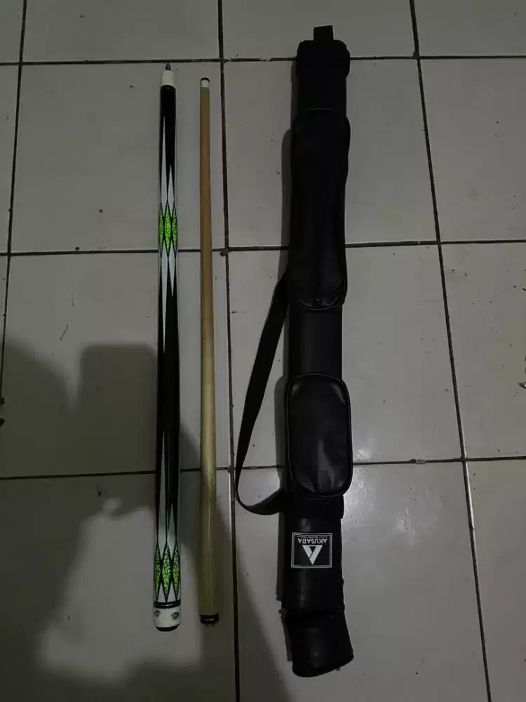 Stick billiard DIAMOND+CASE minus pemakaian
