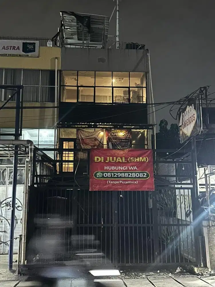 dijual ruko menguntungkan dan strategis