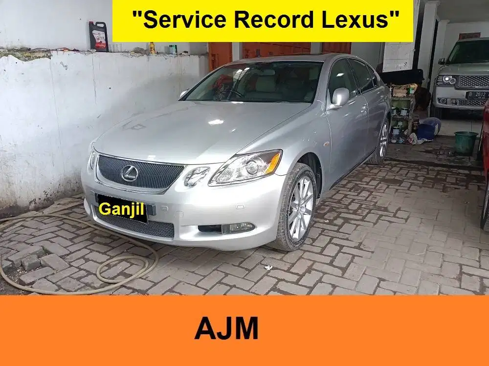 Lexus GS 300 Srvc Rec Lexus 2007 AT Silver Siap Pakai