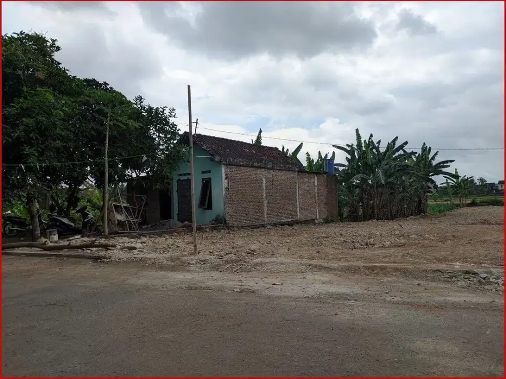 Dekat Sate Pak Pong Tanah Jogja Dijual di Jl. Imogiri Timur