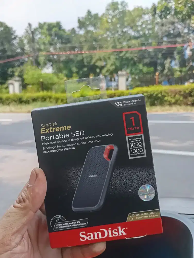 SanDisk Extreme Portable SSD 1TB - BNOB Original Resmi Datascrip