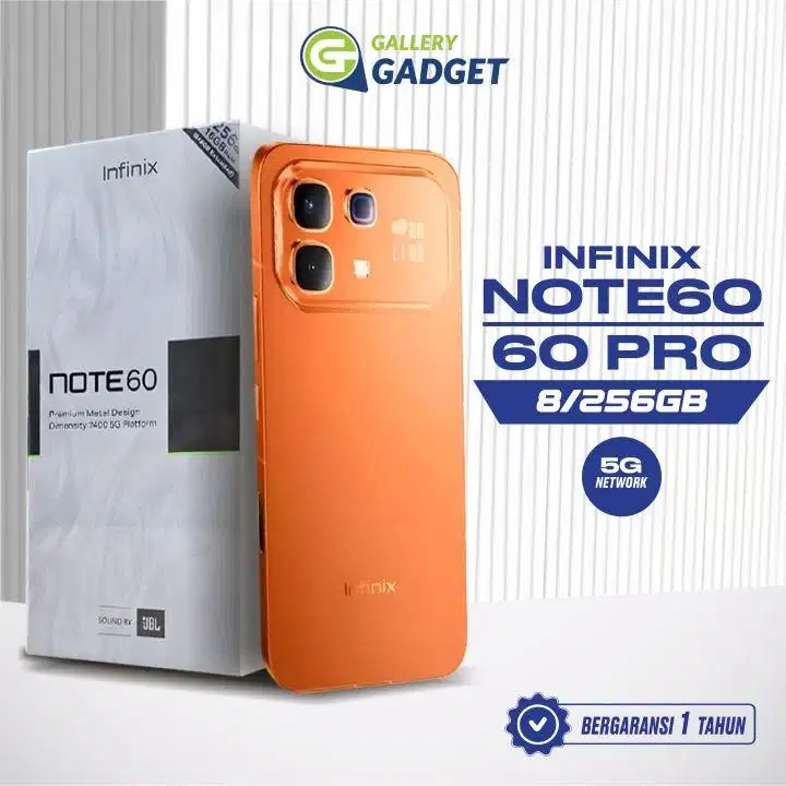 INFINIX NOTE 60 Pro (8/256) Garansi Resmi 100% Erafone Diponegoro