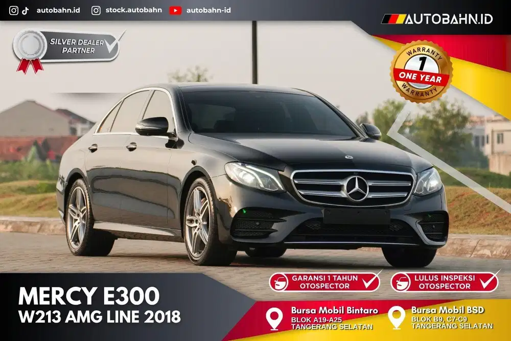 (DP 60jt) Mercedes Benz E300 AMG Line 2018 (W213)