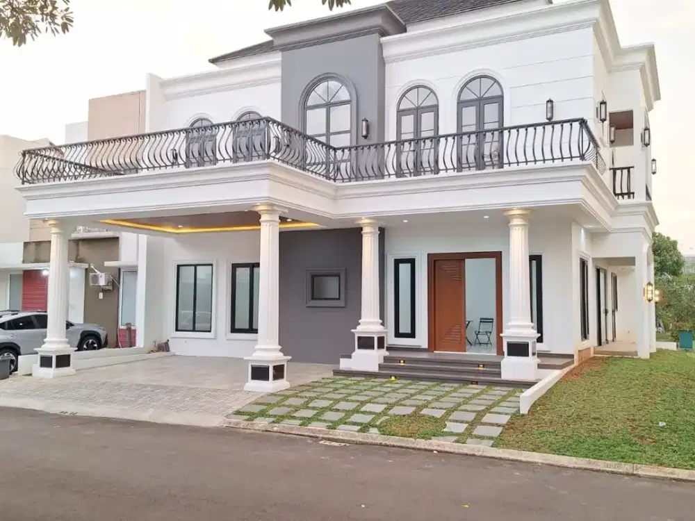 DIJUAL RUMAH BANGUNAN BARU Posisi HOEK BADAN (2 Lantai)  THE ICON - BSD CITY