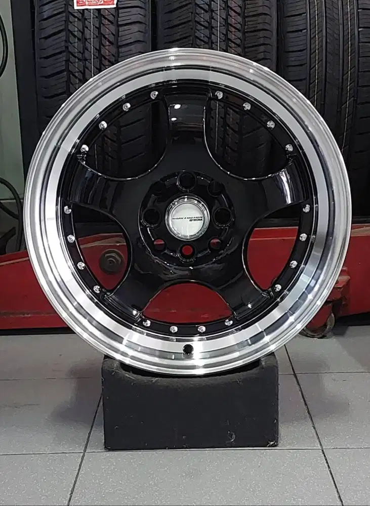 Work Meister S1.Black. R16.For Avanza,Xenia, Calya, Sigra, Jazz, Yaris
