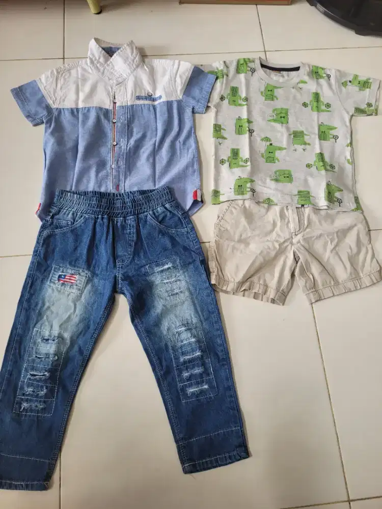 Atasan celana anak laki laki