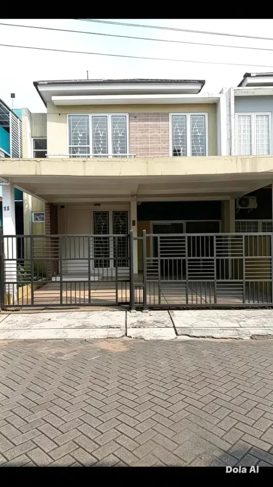 Dsewakan 45jt nego tahun rumah 2lantai lb160m anggrek grand depok city