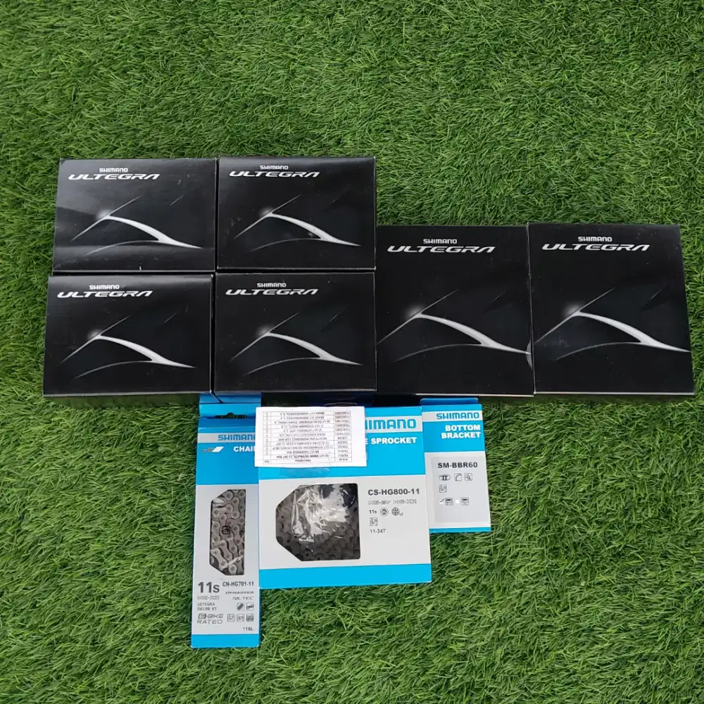Groupset Shimano Ultegra R8000 2x11 Speed tanpa Crank