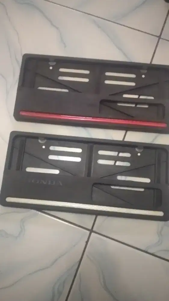 Cover plat BK asli honda