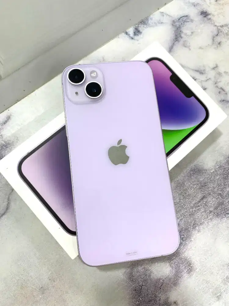 iphone 14 plus 128GB purple digimap lengkap