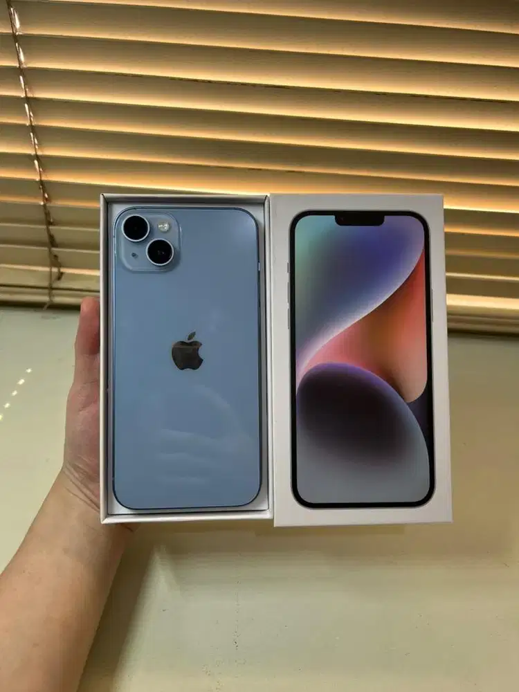 iphone 14 plus 256 Biru