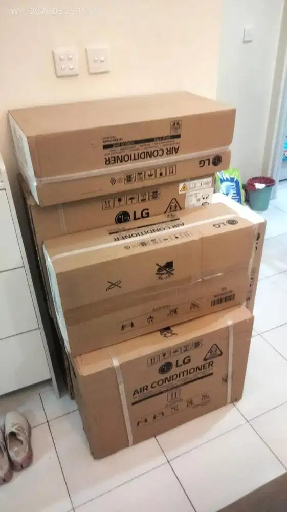 Dijual AC LG 1/2 pk model K05NSA baru/masih segel