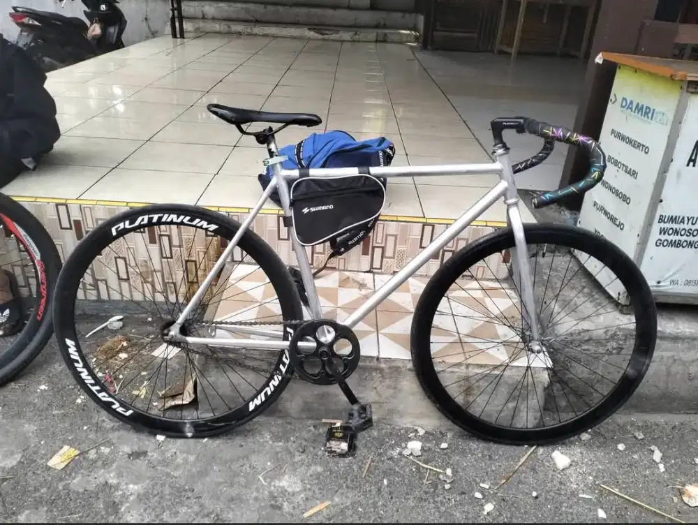 Jual rugi Sepeda fixie lokal L torpedo