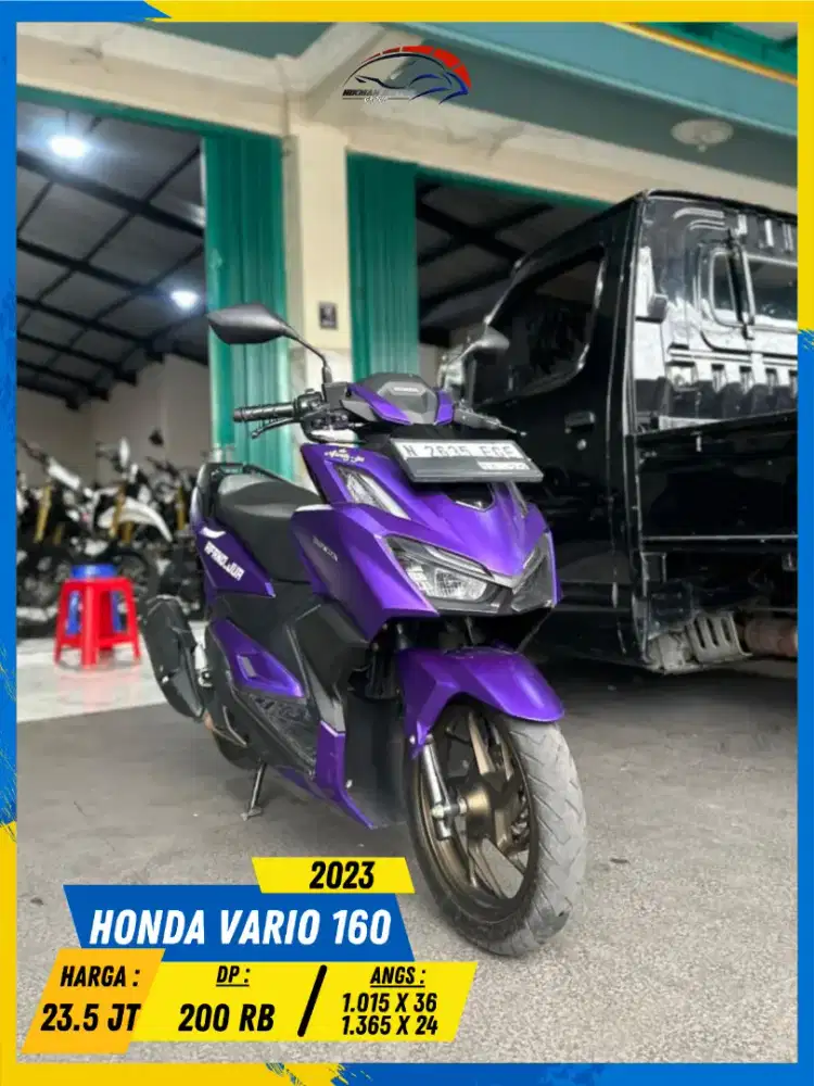 HONDA VARIO 160 2023 BARANG CIAMIK MASZEHH HIKMAH MOTOR KEPUH MALANG