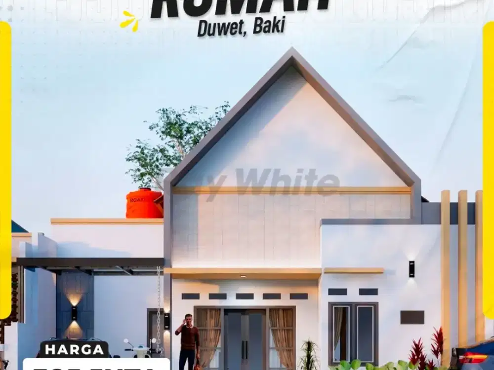 Rumah Minimalis Siap Huni Lingkungan Asri Strategis di Duwet Baki Sukoharjo