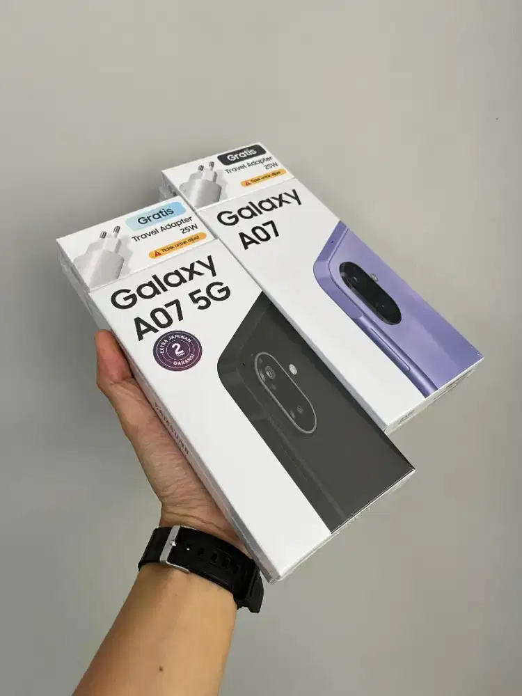 Samsung Galaxy A07 5G 6/128 GB New Segel Garansi Resmi SEIN 12 Bulan