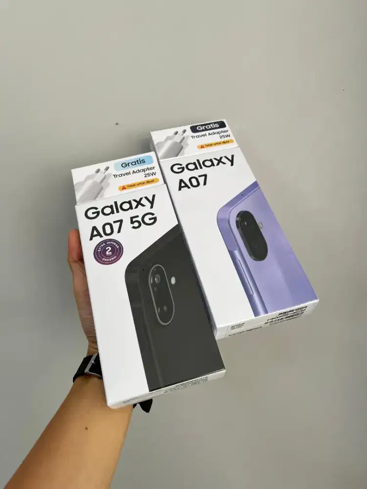 Samsung Galaxy A07 5G 6/128 GB New Segel Garansi Resmi SEIN