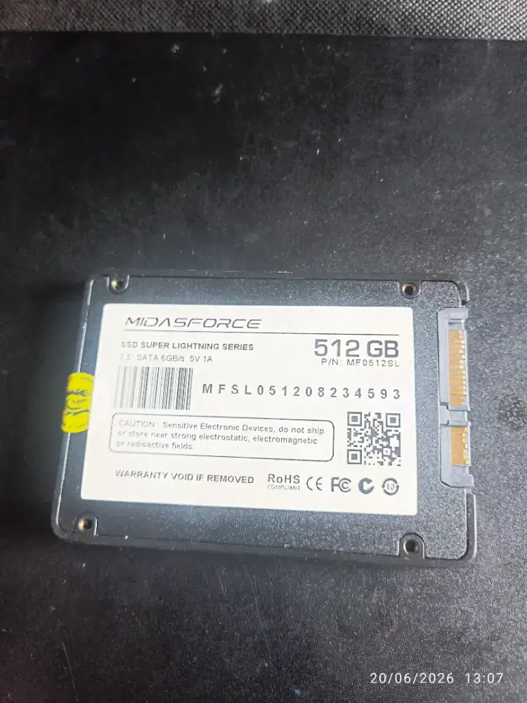 Ssd midasforce 512gb