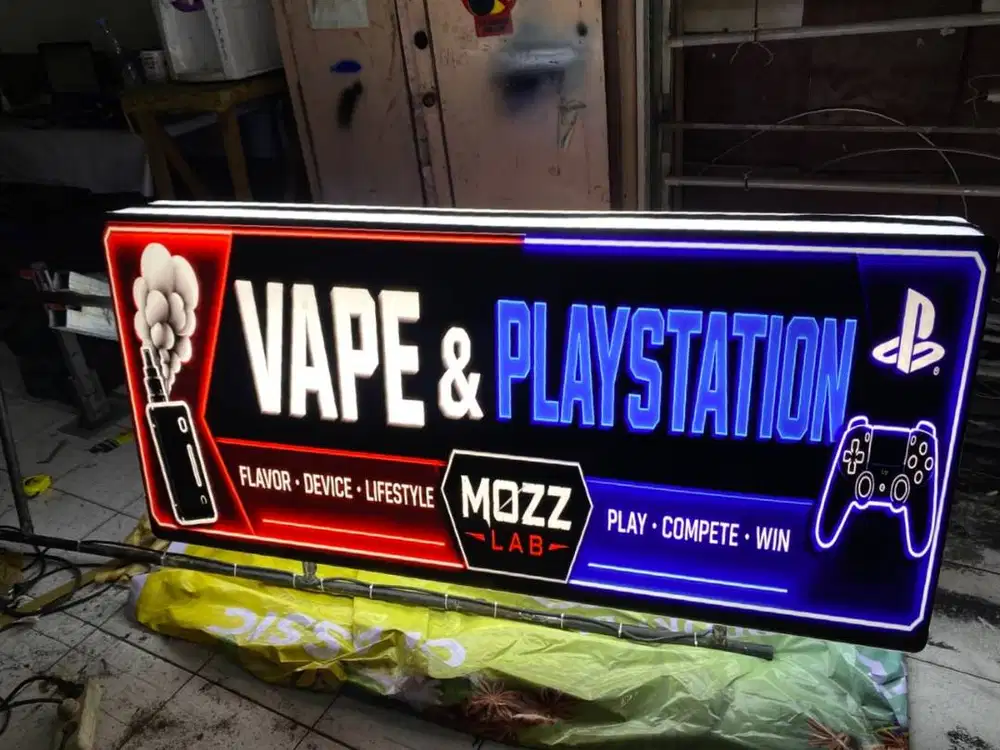 Neon box full akrilik