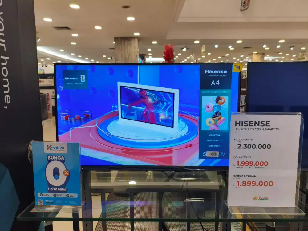 Cash & Kredit HISENSE LED 32E4H SMART TV