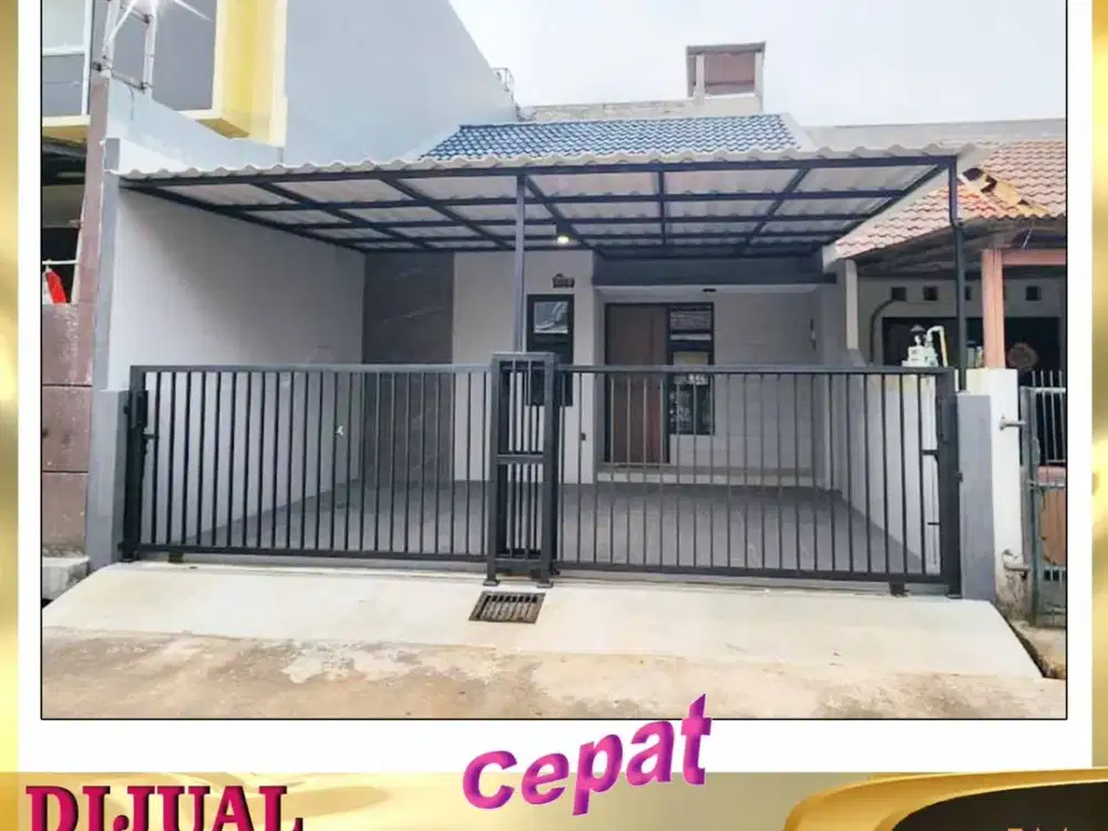 DIJUAL MURAH RUMAH BARU 1 LANTAI DI GADING SERPONG TANGERANG