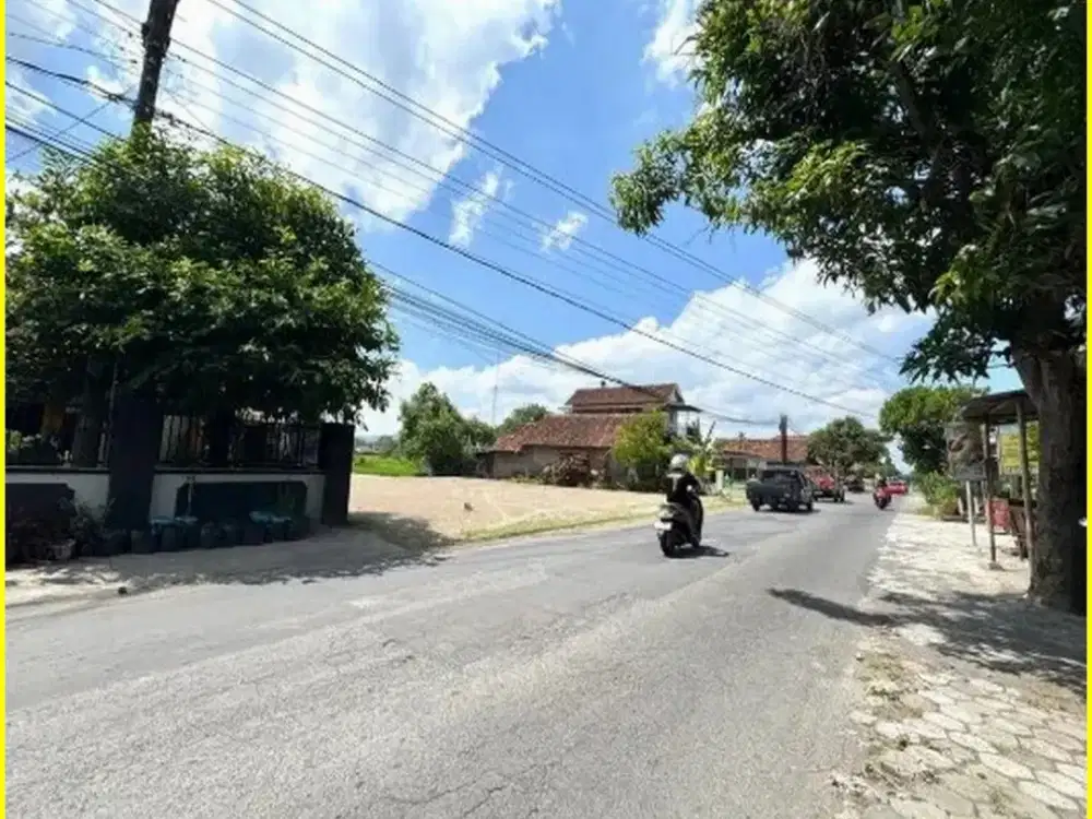 Tanah Jogja di Berbah Sleman Dekat SMK Nasional Berbah