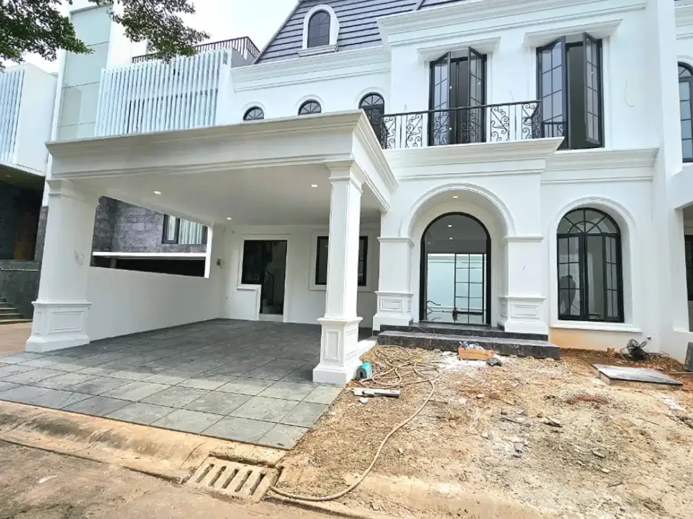 Dijual Rumah Brand New American Classic Depan Taman Ada Swimming Pool Lokasi Strategis Dekat Stasiun Sudimara di Bintaro Tangsel Lr-14685