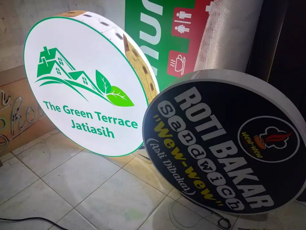 NEON BOX, HURUF TIMBUL, NEON FLEX, PAPAN REKLAME, DISPLAY AKRILIK