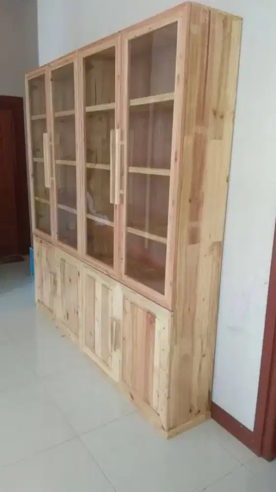 Lemari pakaian jati belanda.custom