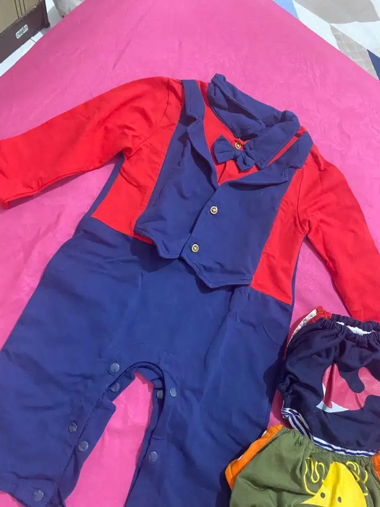 Jumper anak dan diapers kain