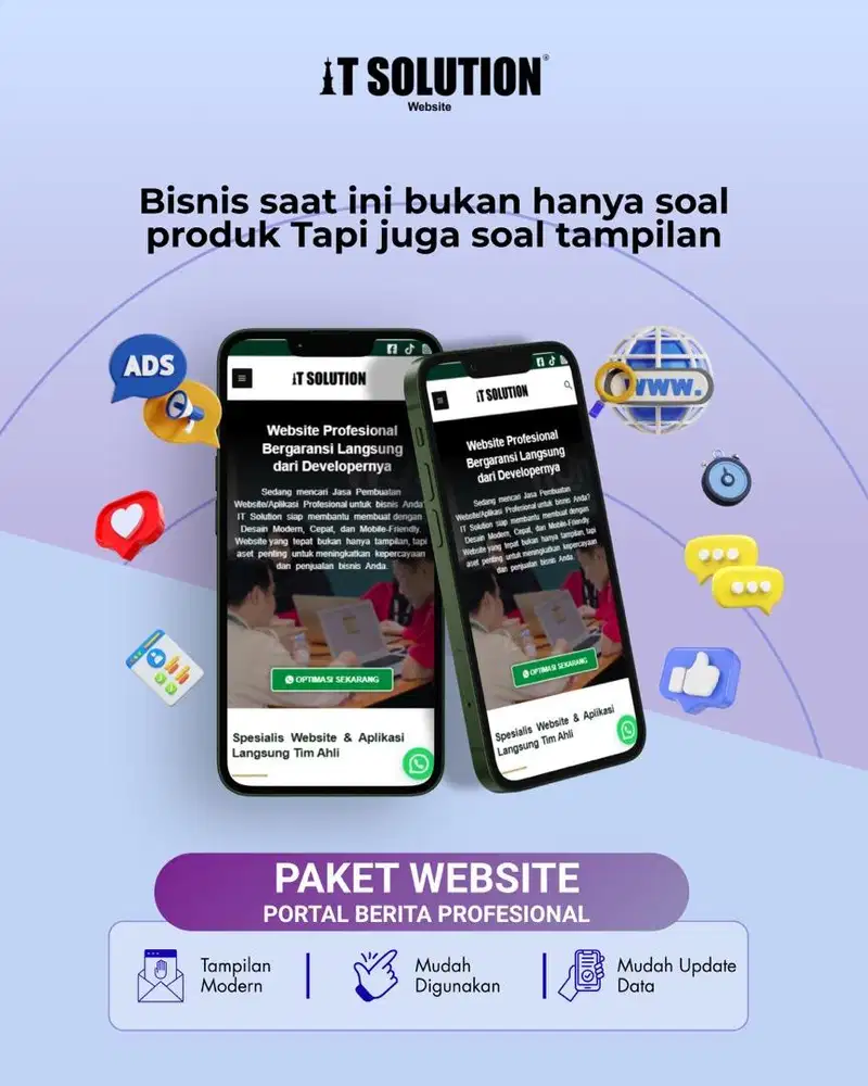 Pembuatan Website Profesional dan Bergaransi