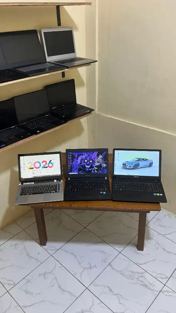 Laptop Second Berkualitas Murah Siap Pakai untuk Kerja & Kuliah