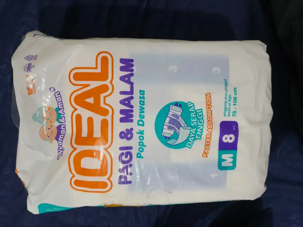 Pampers dewasa ukuran M isi 8