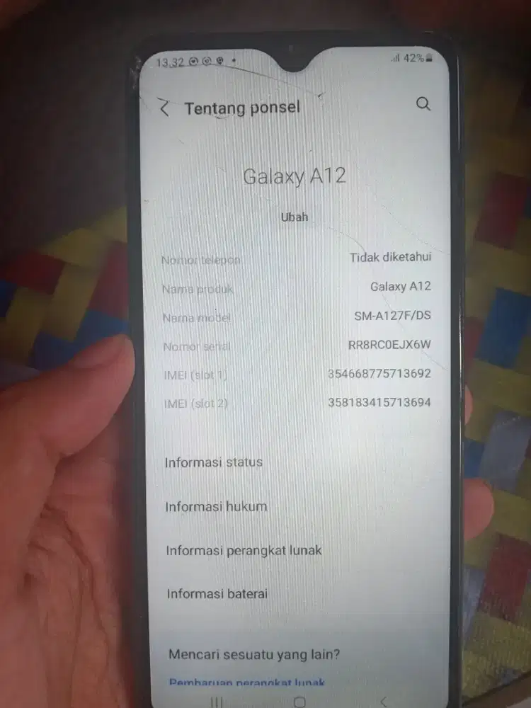 Jual Samsung a12