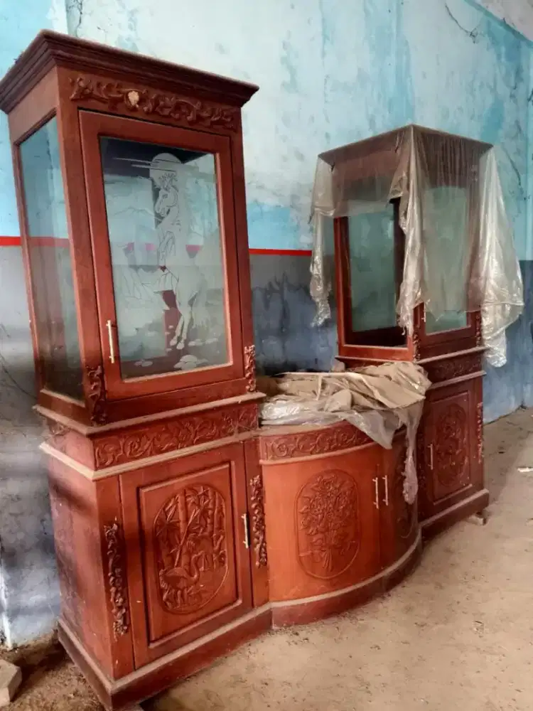 Jual lemari jati