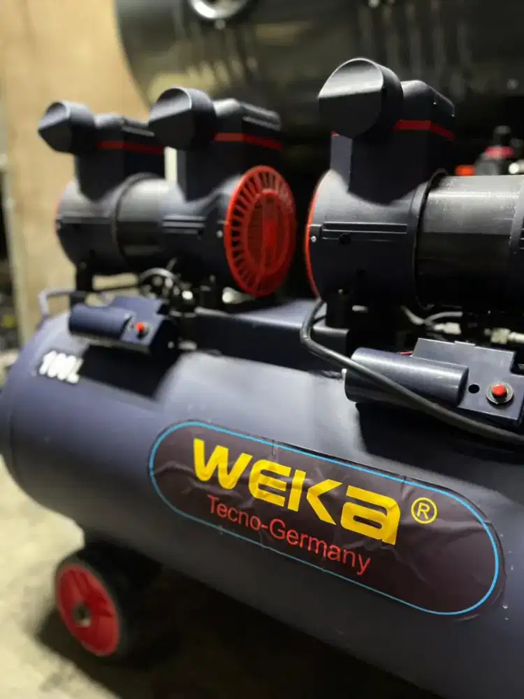 Kompresor Angin Weka 5HP 100L Oil-Less