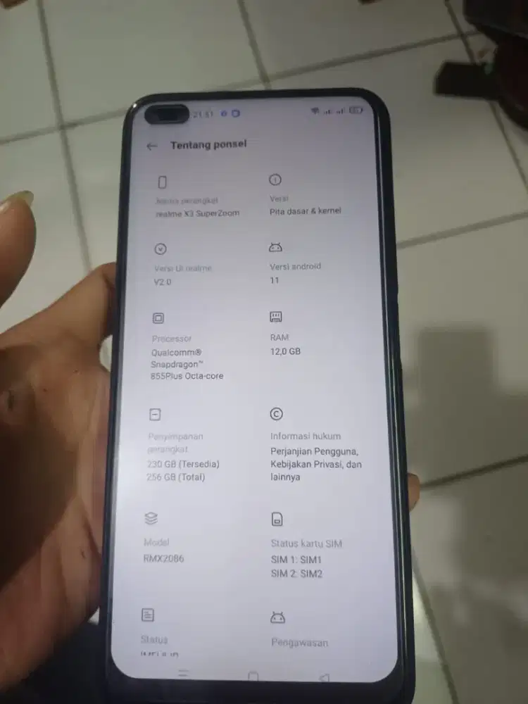 Realme X3 SuperZoom 12/256