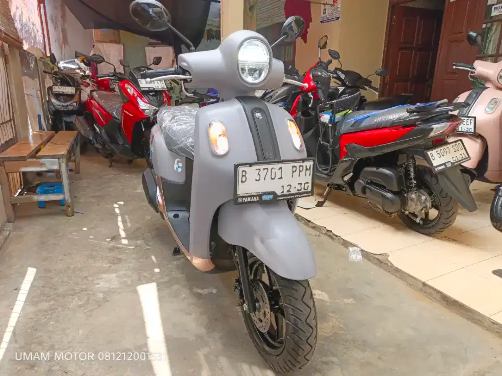 KM 8K YAMAHA FAZZIO KUNCI 2025 BLN 12 BS TT 2024 DI CILEDUG HARGA PAS