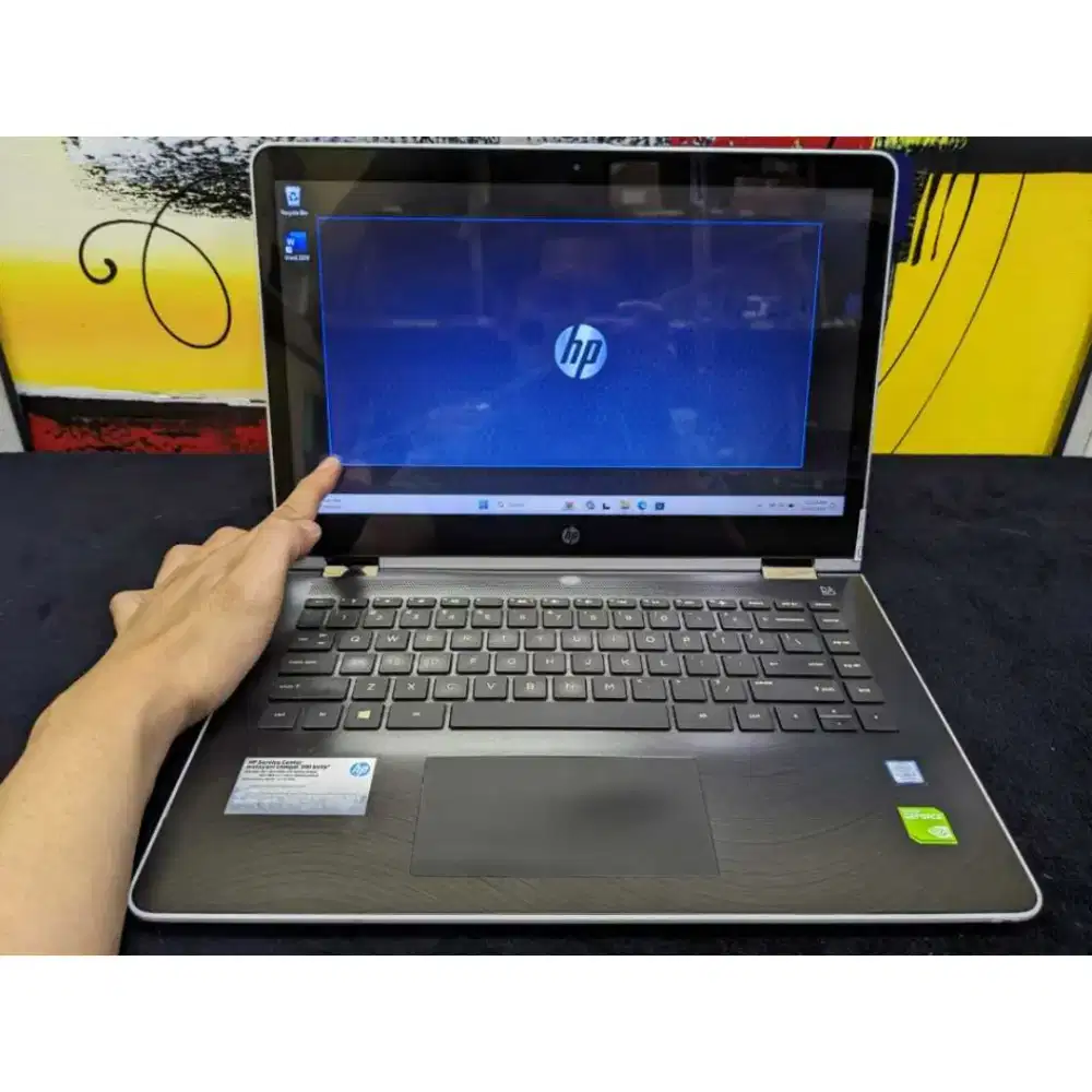 Hp Pavilion X360 Kabylike Gen 7 2.40Ghz Ssd 256Gb Slim Touchscreen