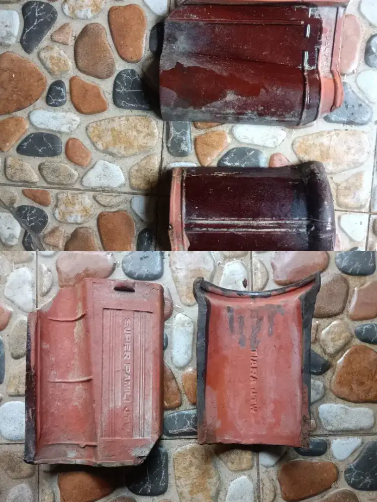 Dijual Genteng(Baru) Morando Glazur Coklat Jatiwangi Pembelian Pribadi