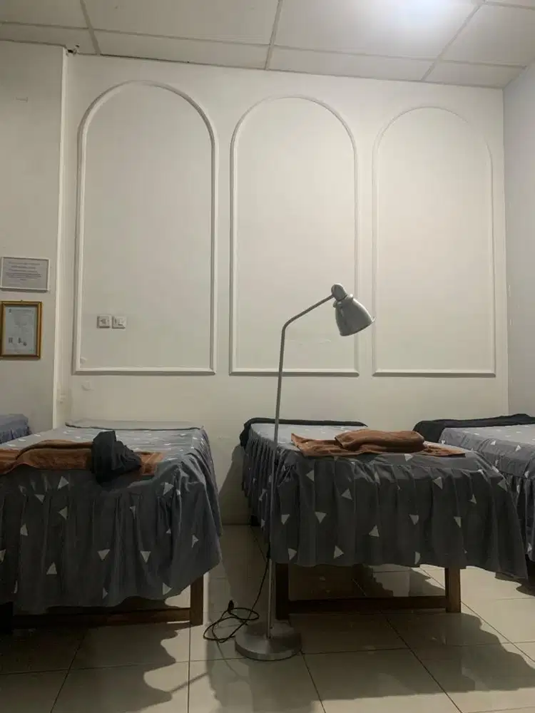 Bed facial / treatment salon atw klinik kecantikan